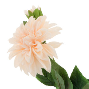 Flor Artificial Dalia Color Durazno 59cm